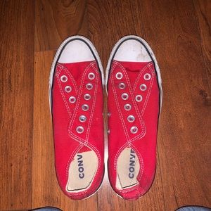 red low top converse